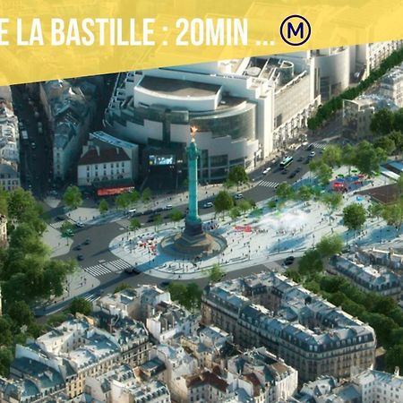 Immotovo - Suite Moderne - Paris 8 Min - Parking - Netflix Villejuif Ngoại thất bức ảnh