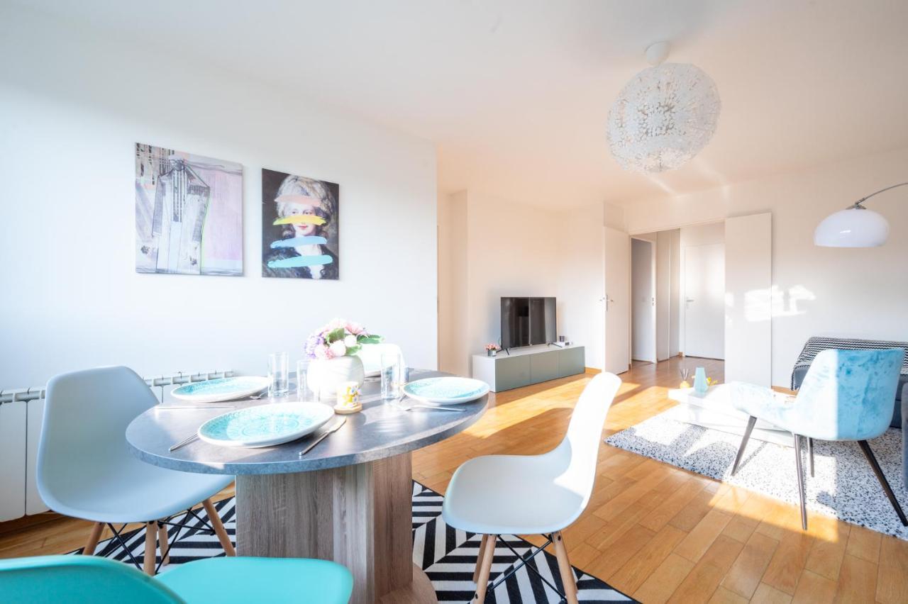 Immotovo - Suite Moderne - Paris 8 Min - Parking - Netflix Villejuif Ngoại thất bức ảnh